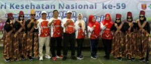 Kostum Sekura Raih  Juara Harapan I Pada Perlombaan Senam Lampung Berjaya