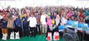 Kunker  H. Muhadjir Effendy, Apresiasi Bupati Enos Tekan Angka Kemiskinan Dibawah 0,66 persen.