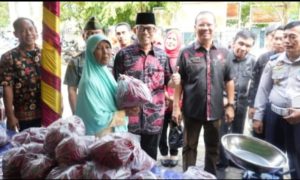 Pemkab OKU Kembali Gelar Operasi Pasar Murah di Kecamatan Baturaja Timur