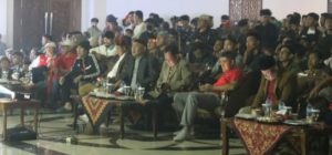 Nobar Di Lamban Pancasila Masyarakat Lampung Barat Dukung Timnas