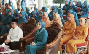 Pj Bupati OKU Hadiri Pelantikan dan Serahterima Jabatan ketua TP PKK Kecamatan
