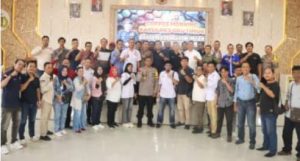 Kapolres OKU Timur AKBP Kevin Rangkul Media “ Media Tak Bisa Dianggap Ringan”.
