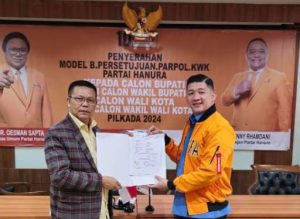 Yakin! Elektabilitas Tinggi Partai Hanura Dukung Paslon Bupati Abusama H.Misnadi Menang Pilkada 2024