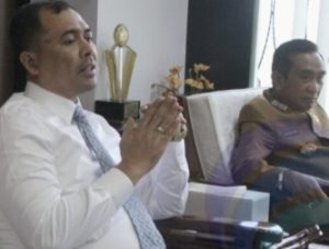 Bupati OKU Selatan Terima Audiensi Kepala Koperasi Pasar Saka Selabung