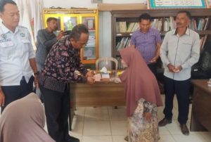 Pekon Suka Mulya Cairkan BLT-DD Kepada 20 KPM Masing-Masing 1,8 Juta